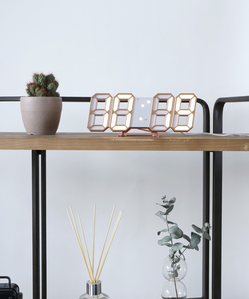 RELAX（リラックス）の「〈RELAX/リラックス〉SEGLOCK2/セグロック2 置時計・壁掛時計（置時計・メンズ・ホワイト/ゴールド系その他/ホワイト系その他・ONE SIZE）」の3枚目の写真