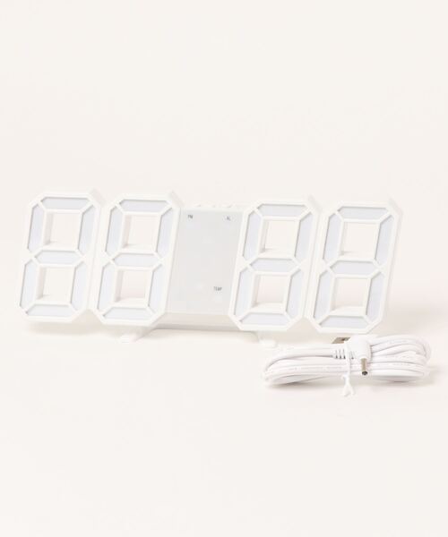 RELAX（リラックス）の「〈RELAX/リラックス〉SEGLOCK2/セグロック2 置時計・壁掛時計（置時計・メンズ・ホワイト/ゴールド系その他/ホワイト系その他・ONE SIZE）」の6枚目の写真