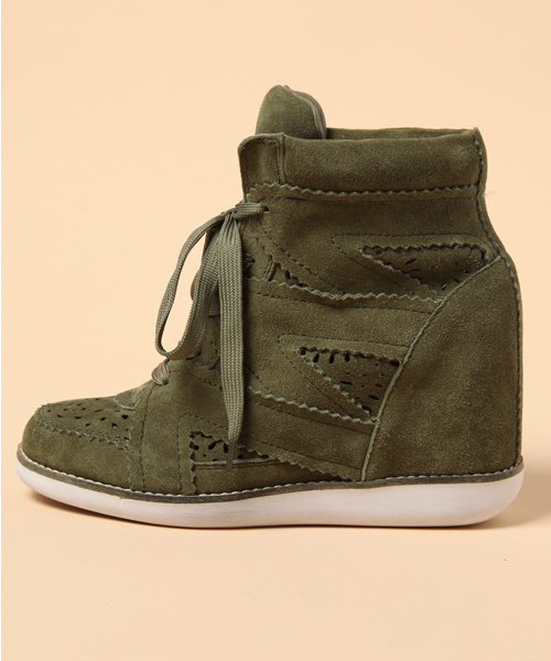 Another Edition（アナザーエディション）の「AE×J/C Inweg SNK100（スニーカー・レディース・グレー/オリーブ・36/37/38）」の3枚目の写真