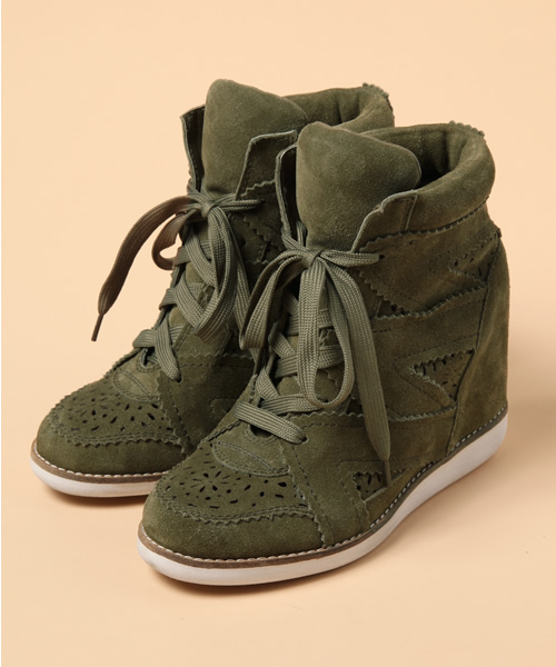 Another Edition（アナザーエディション）の「AE×J/C Inweg SNK100（スニーカー・レディース・グレー/オリーブ・36/37/38）」の4枚目の写真