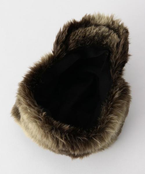 INFIELDER DESIGN（インフィールダーデザイン）の「＜INFIELDER DESIGN＞コーデュロイキャップ（キャップ・レディース・ブラック/ベージュ・FREE）」の8枚目の写真