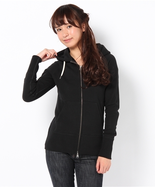 UNITED ARROWS(ユナイテッドアローズ)の「Traditional Weatherwear/AP スェット パーカー 12F◆(パーカー・レディース・オフホワイト/ブラック/ライトグレー・SMALL)」の2枚目の写真