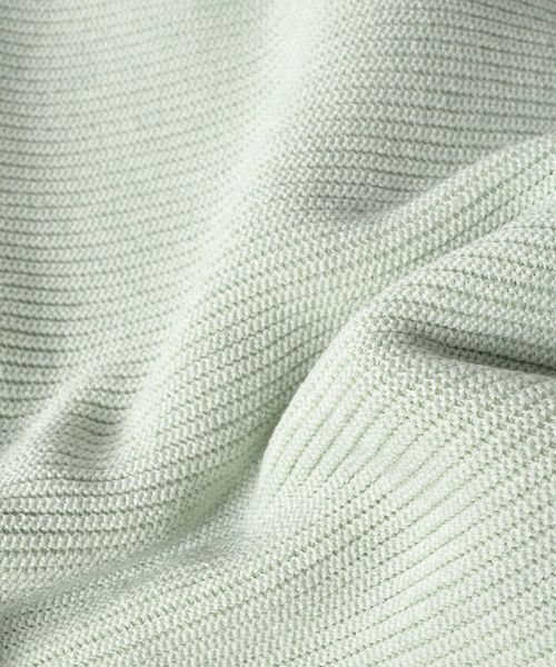 SHIPS(シップス)の「【Begin4月号掲載】SC: MADE IN JAPAN "AMOSSA(R) LS" リネン ワッフル プルオーバー ニット(ニット/セーター・メンズ・ベージュ/イエロー/ライトグリーン/ネイビー・SMALL/MEDIUM/LARGE/X-LARGE)」の13枚目の写真