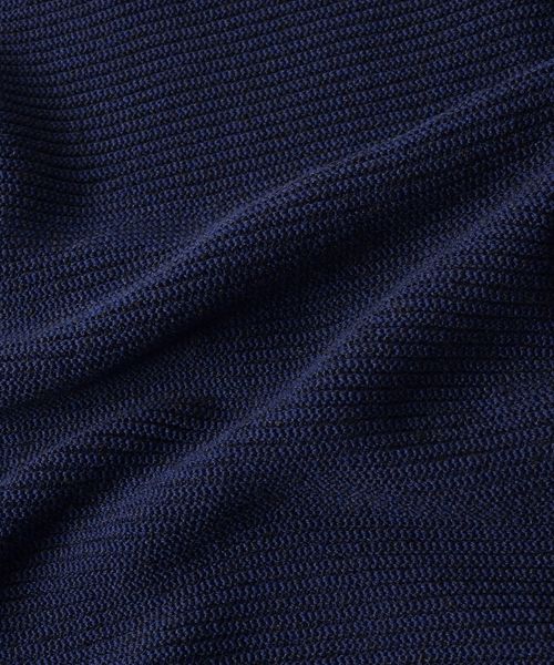 SHIPS(シップス)の「【Begin4月号掲載】SC: MADE IN JAPAN "AMOSSA(R) LS" リネン ワッフル プルオーバー ニット(ニット/セーター・メンズ・ベージュ/イエロー/ライトグリーン/ネイビー・SMALL/MEDIUM/LARGE/X-LARGE)」の14枚目の写真