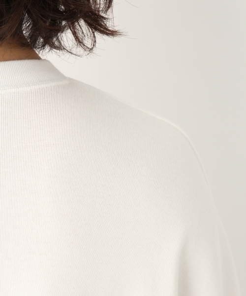 A part by（アパートバイ）の「ペルヴィアンピマBIGTシャツ　 788628（Tシャツ/カットソー・レディース・ホワイト/ブラック/ベージュ・FREE）」の7枚目の写真