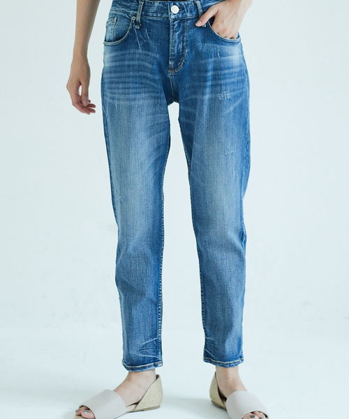 AMERICAN HOLIC(アメリカンホリック)の「・New スキニーデニムパンツ(デニムパンツ・レディース・インディゴブルー・XS/M/S/L)」の1枚目の写真