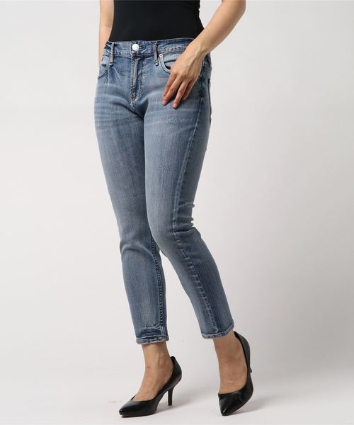 AMERICAN HOLIC(アメリカンホリック)の「・New スキニーデニムパンツ(デニムパンツ・レディース・インディゴブルー・XS/M/S/L)」の4枚目の写真