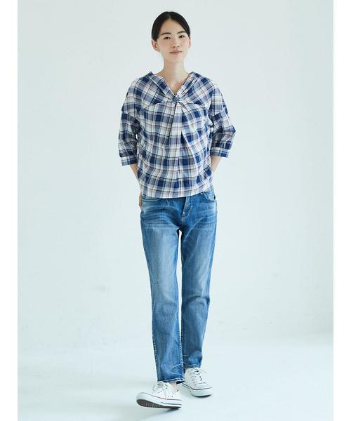 AMERICAN HOLIC(アメリカンホリック)の「・New スキニーデニムパンツ(デニムパンツ・レディース・インディゴブルー・XS/M/S/L)」の5枚目の写真