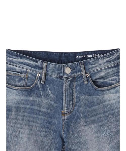 AMERICAN HOLIC(アメリカンホリック)の「・New スキニーデニムパンツ(デニムパンツ・レディース・インディゴブルー・XS/M/S/L)」の8枚目の写真