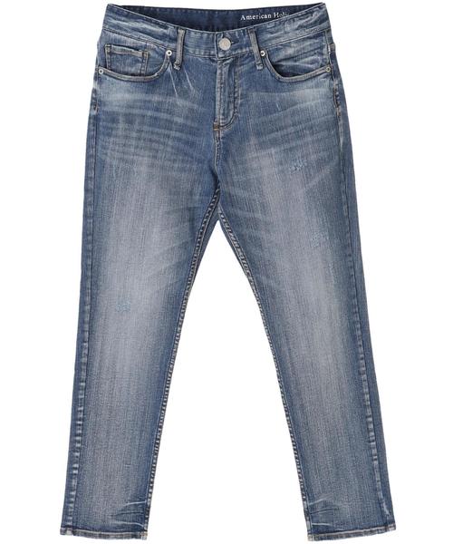 AMERICAN HOLIC(アメリカンホリック)の「・New スキニーデニムパンツ(デニムパンツ・レディース・インディゴブルー・XS/M/S/L)」の2枚目の写真