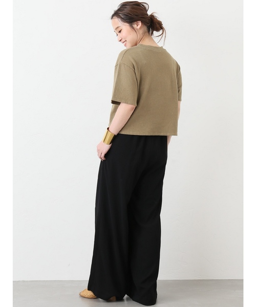 Deuxieme Classe（ドゥーズィエムクラス）の「ドロストワイドパンツ◆（その他パンツ・レディース・ブラック・FREE）」の10枚目の写真