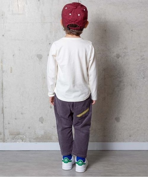 BREEZE(ブリーズ)の「ネット限定 胸ポケットTシャツ(Tシャツ/カットソー・キッズ・グレー/カーキ/ネイビー/オフホワイト/レッド・80/90/95/100/110/120/130/140)」の9枚目の写真