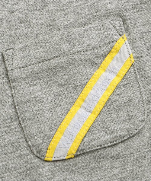 BREEZE(ブリーズ)の「ネット限定 胸ポケットTシャツ(Tシャツ/カットソー・キッズ・グレー/カーキ/ネイビー/オフホワイト/レッド・80/90/95/100/110/120/130/140)」の13枚目の写真