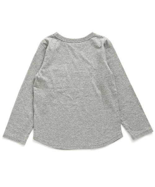 BREEZE(ブリーズ)の「ネット限定 胸ポケットTシャツ(Tシャツ/カットソー・キッズ・グレー/カーキ/ネイビー/オフホワイト/レッド・80/90/95/100/110/120/130/140)」の20枚目の写真