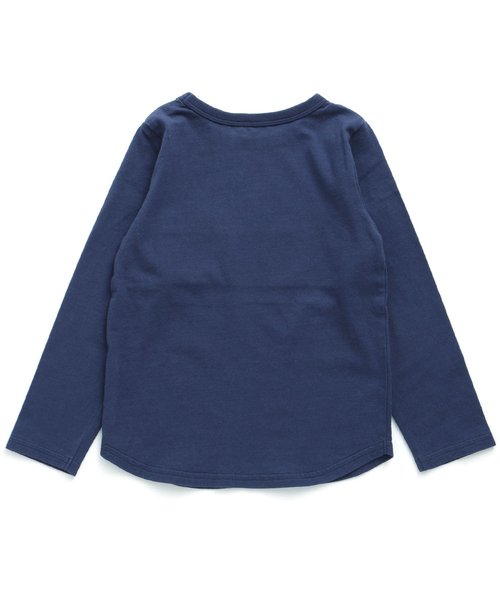 BREEZE(ブリーズ)の「ネット限定 胸ポケットTシャツ(Tシャツ/カットソー・キッズ・グレー/カーキ/ネイビー/オフホワイト/レッド・80/90/95/100/110/120/130/140)」の22枚目の写真