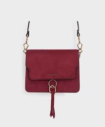 CHARLES & KEITH | クラシックスモールクロスボディバッグ / CLASSIC SMALL CROSSBODY BAG(ショルダーバッグ)