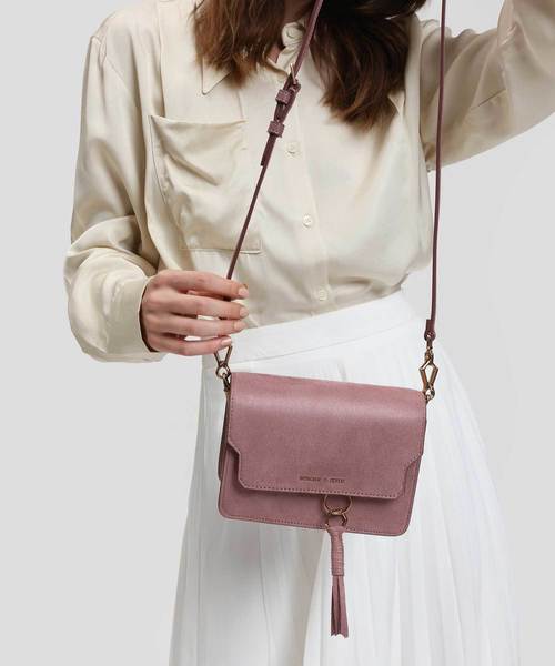 CHARLES & KEITH(チャールズ & キース)の「クラシックスモールクロスボディバッグ / CLASSIC SMALL CROSSBODY BAG(ショルダーバッグ・レディース・ブラック/サックスブルー/マルーン/ブルー系その他4・S)」の12枚目の写真