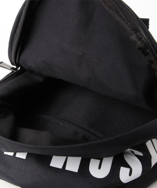 MSGM リュックロゴプリント MSGM（エムエスジーエム）の「MSGM/エムエスジーエム ロゴ