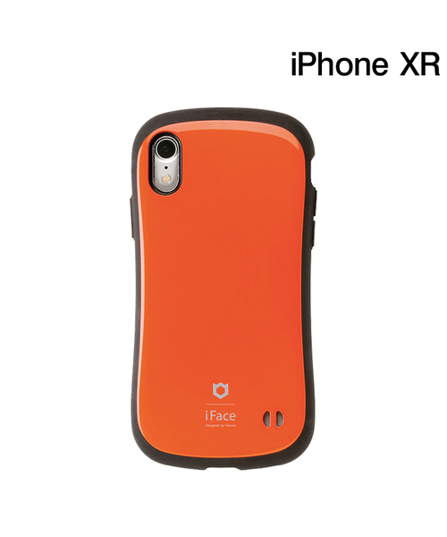 iPhone - iPhone XR product RED iFaceケース付き iPhone XR ケース iFace Reflection 強化ガラス クリア