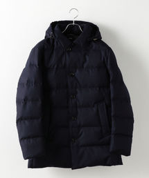 SHIPS（シップス）の「SC: ALLIED FEATHER&DOWN/VANKS(R)加工 ウール ボタン ダウンジャケット□（ダウンジャケット/コート）」