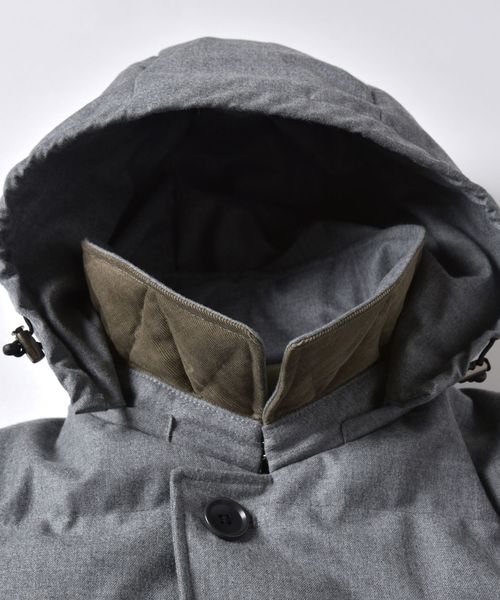 セール】SC: ALLIED FEATHER&DOWN/VANKS(R)加工 ウール ボタン ダウン