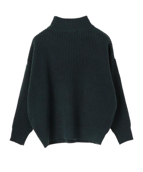 AMERICAN HOLIC(アメリカンホリック)の「・ハイネックローゲージニットプルオーバー(ニット/セーター・レディース・ベージュ/キャメル/ブルーグリーン・FREE)」の9枚目の写真