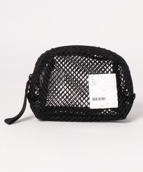 LOWRYS FARM（ローリーズファーム）の「メッシュポーチ　821216（ポーチ・レディース・ブラック/カーキ/ピンク・FREE）」の2枚目の写真