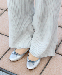 JELLY BEANS | 【Made in Japan】メタリックバレエシューズ(112-6005)JELLY BEANS(ジェリービーンズ)(バレエシューズ)