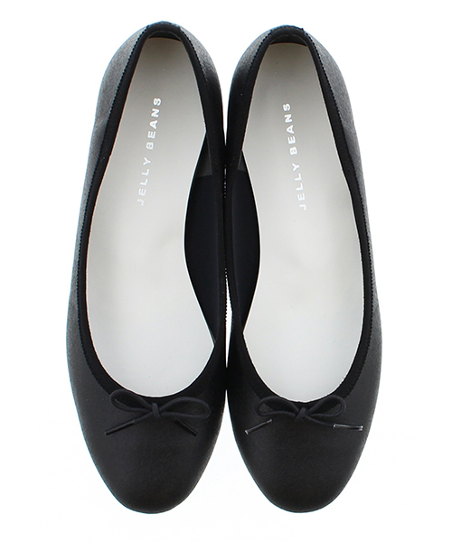 JELLY BEANS(ジェリービーンズ)の「【Made in Japan】メタリックバレエシューズ(112-6005)JELLY BEANS(ジェリービーンズ)(バレエシューズ・レディース・ブラック/ゴールド/シルバー/パープル・22.5/23/23.5/24/24.5)」の2枚目の写真