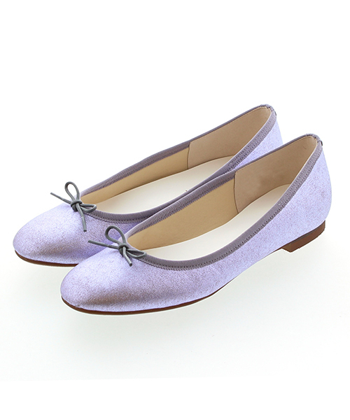 JELLY BEANS(ジェリービーンズ)の「【Made in Japan】メタリックバレエシューズ(112-6005)JELLY BEANS(ジェリービーンズ)(バレエシューズ・レディース・ブラック/ゴールド/シルバー/パープル・22.5/23/23.5/24/24.5)」の6枚目の写真