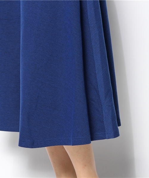 Kastane（カスタネ）の「チドリサーキュラーロングSK（スカート・レディース・チャコールグレー/ブルー・FREE）」の10枚目の写真