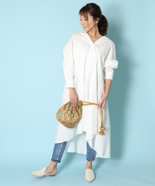 Cie American Rag Cie アメリカンラグシー のファッション Rag Onepiece シャツワンピース American ワンピース American アメリカンラグシー シャツワンピース Rag Shirt