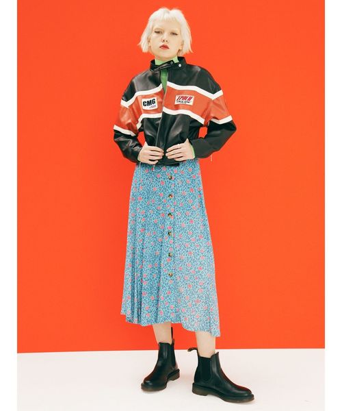 jouetie(ジュエティ)の「レオパートローズワンピース(ワンピース・レディース・ブラウン/ブルー/アイボリー・MEDIUM)」の5枚目の写真