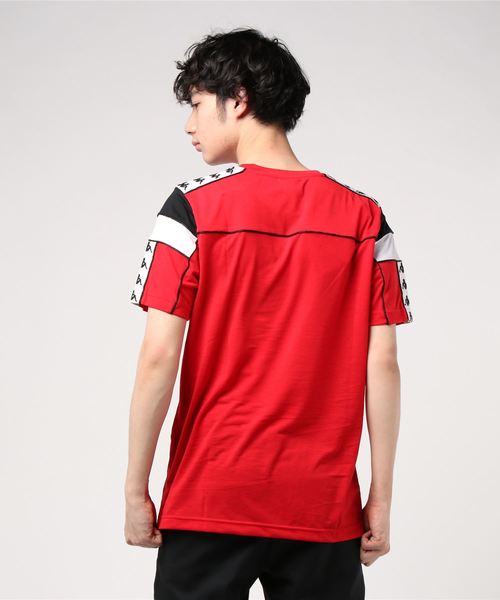 ALPEN / SPORTS DEPO SELECT(アルペンスポーツデポセレクト)の「カッパ Kappa 半袖Tシャツ(LIFESTYLE BANDA)(Tシャツ/カットソー・メンズ・ホワイト/ブラック/レッド・M/L/XL)」の5枚目の写真