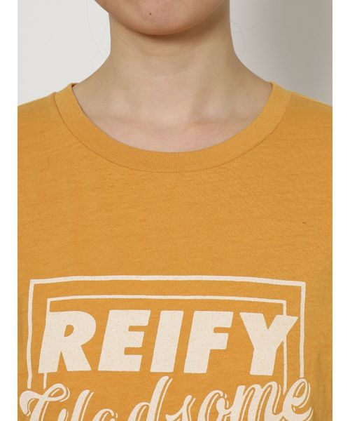 Ungrid（アングリッド）の「REIFYプリントTee（Tシャツ/カットソー・レディース・レッド/オフホワイト/イエロー・FREE）」の13枚目の写真