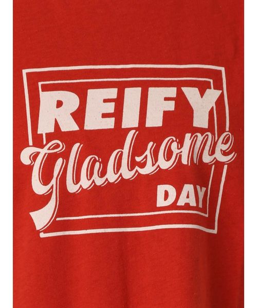 Ungrid（アングリッド）の「REIFYプリントTee（Tシャツ/カットソー・レディース・レッド/オフホワイト/イエロー・FREE）」の17枚目の写真