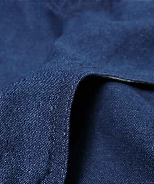 WEGO（ウィゴー）の「WEGO/ハイウエストショートパンツ（デニムパンツ・レディース・インディゴブルー/ダークインディゴブルー・LARGE/MEDIUM）」の10枚目の写真