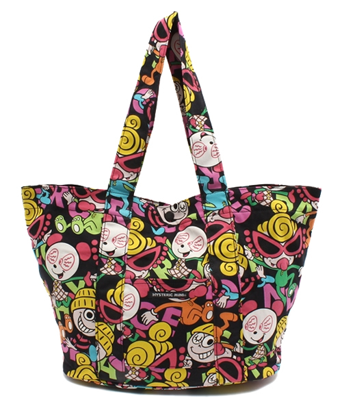 HYSTERIC MINI（ヒステリックミニ）の「Cool Beans! 総柄 マザーズBAG 