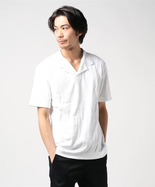 SUNSPEL（サンスペル）の「SUNSPEL / ポロシャツ（ポロシャツ・メンズ・グリーン/ネイビー/ホワイト・SMALL/MEDIUM/LARGE）」の8枚目の写真