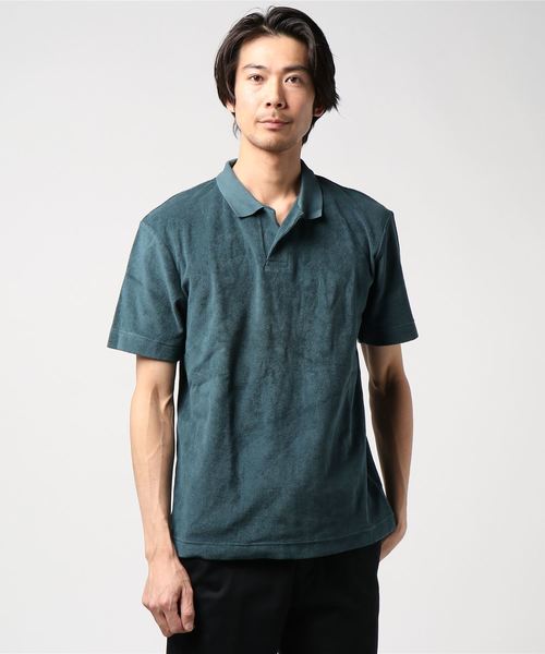 SUNSPEL（サンスペル）の「SUNSPEL / ポロシャツ（ポロシャツ・メンズ・グリーン/ネイビー/ホワイト・SMALL/MEDIUM/LARGE）」の7枚目の写真