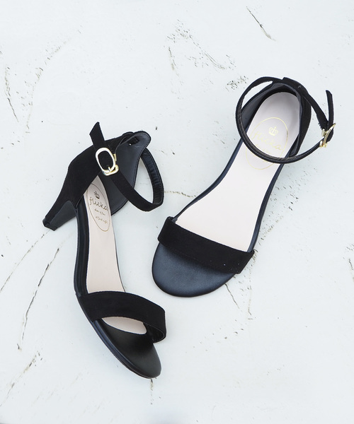 セール アンクルストラップヒールサンダル サンダル Nofall ノー