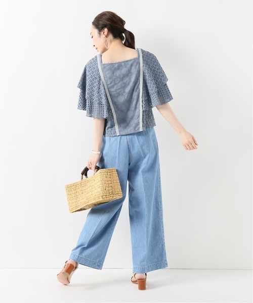 IENA - sese カットワークレースコットンブラウス IENA（イエナ）の「seseカットワークレースコットンブラウス
