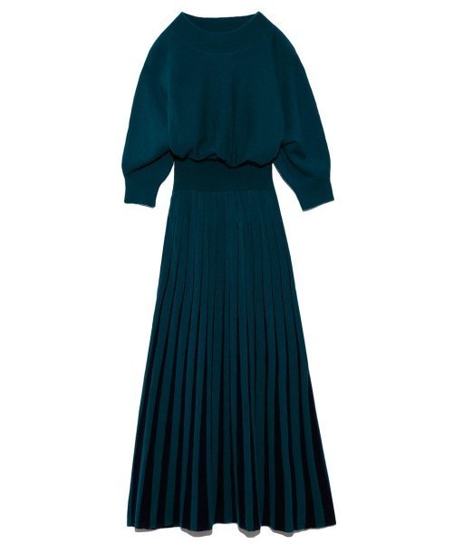 ウールカシミヤバイカラーワンピース ワンピース ワンピース I D フレイアイディー のファッション I D Fray Fray 人気が高い最安値の