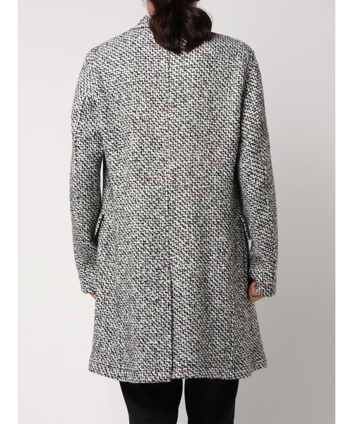 T-JACKET（ティージャケット）の「《T-JACKET/Tジャケット》ウール混ピーコート（ピーコート・メンズ・ホワイト系その他・SMALL/MEDIUM/LARGE）」の3枚目の写真