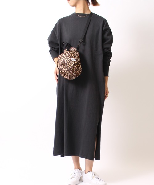 Drifter（ドリフター）の「[DRIFTER/ドリフター] レオパード柄巾着バッグ（ショルダーバッグ・レディース・ブラウン・ONE SIZE）」の8枚目の写真