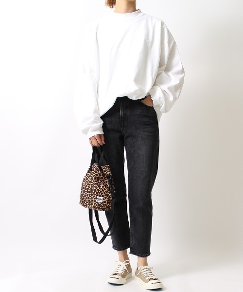 Drifter（ドリフター）の「[DRIFTER/ドリフター] レオパード柄巾着バッグ（ショルダーバッグ・レディース・ブラウン・ONE SIZE）」の10枚目の写真