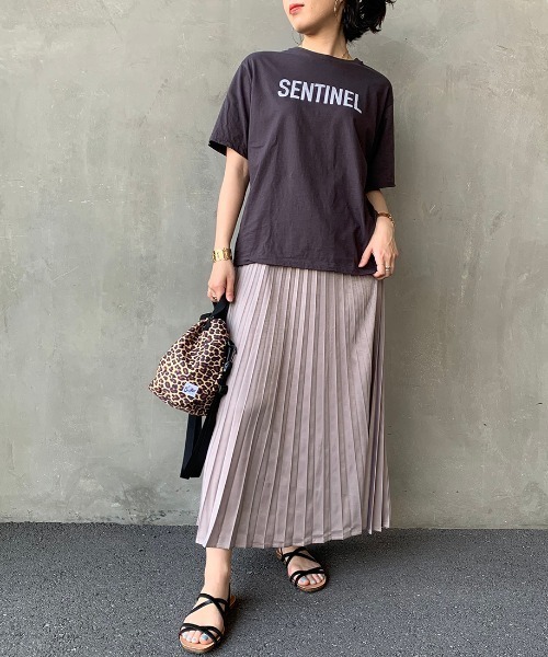 DRIFTER/ドリフター] レオパード柄巾着バッグ（ショルダーバッグ