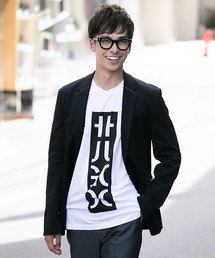 HUGO MAN�i�q���[�S �}���j�́u�X�����t�B�b�g �g���~���O 2�{�^�� �W���P�b�g�i�e�[���[�h�W���P�b�g�j�v