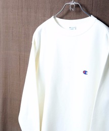 【CHAMPION/チャンピオン】裏起毛クルースウェット/トレーナー　Ｃ３－Ｑ００６　ワンポイント　刺繍
