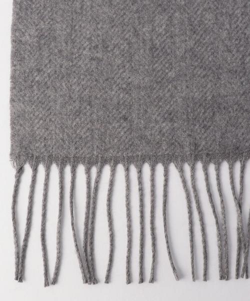 coen（コーエン）の「【女性にもオススメ】ヘリンボーンマフラー（マフラー・メンズ・ベージュ/グレー/オレンジ・FREE）」の9枚目の写真